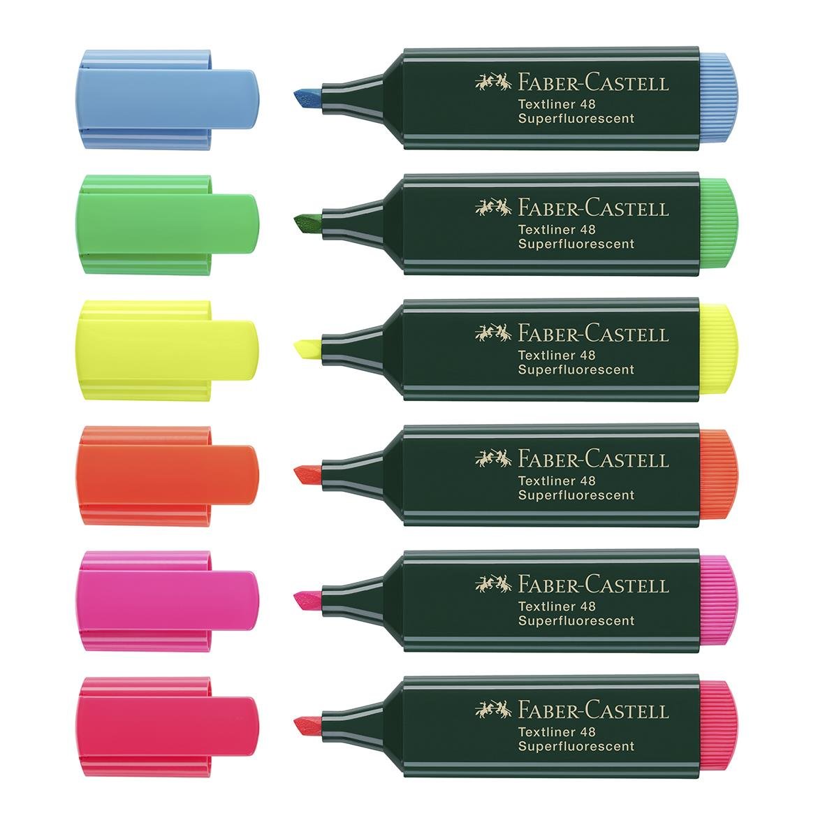 Överstrykningspenna Faber-Castell Textliner 48 Gul 13120145_4