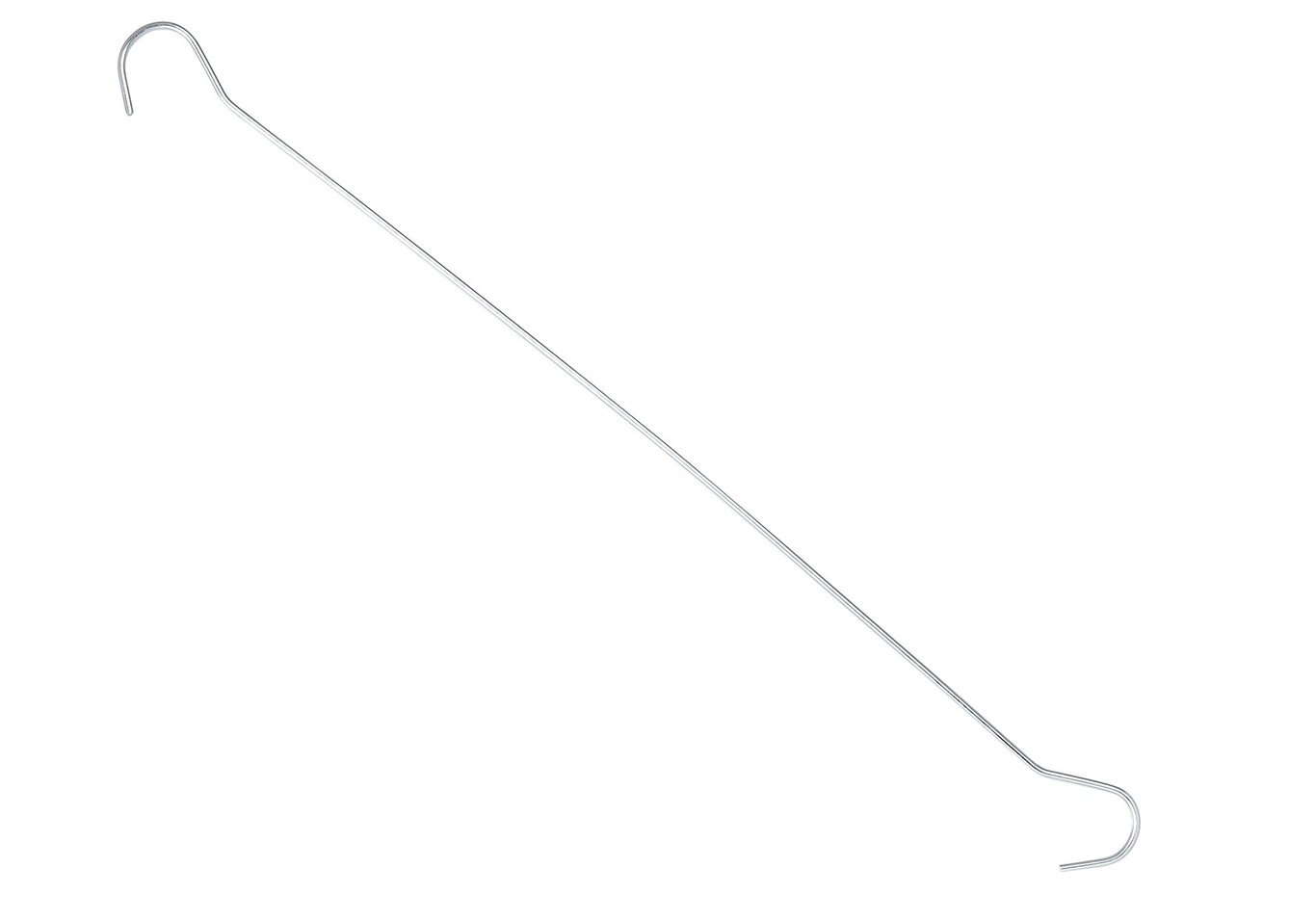 Dubbel metall C-krok 300mm med krok i båda ändar