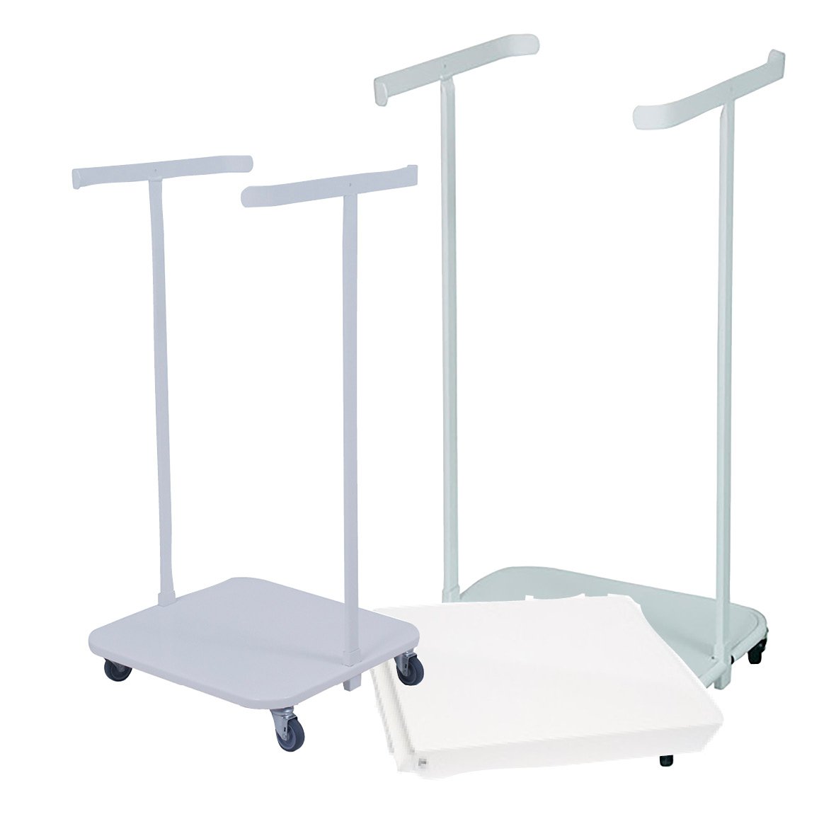 Vit sopsäcksställ Ultima T-modell med hjul