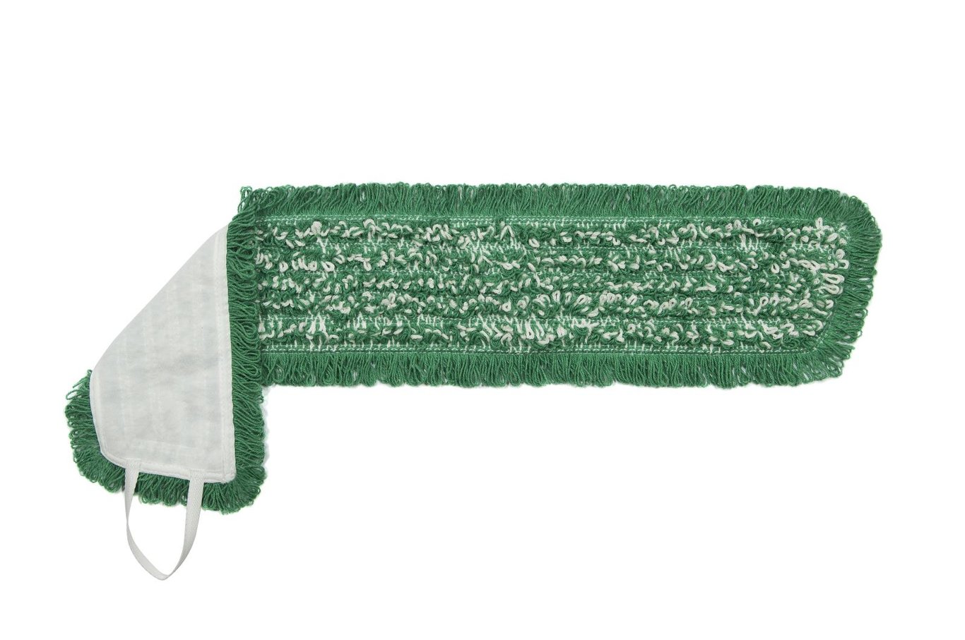 Grön kombimopp Gipeco Fickmopp 60cm med avtagbar trasa