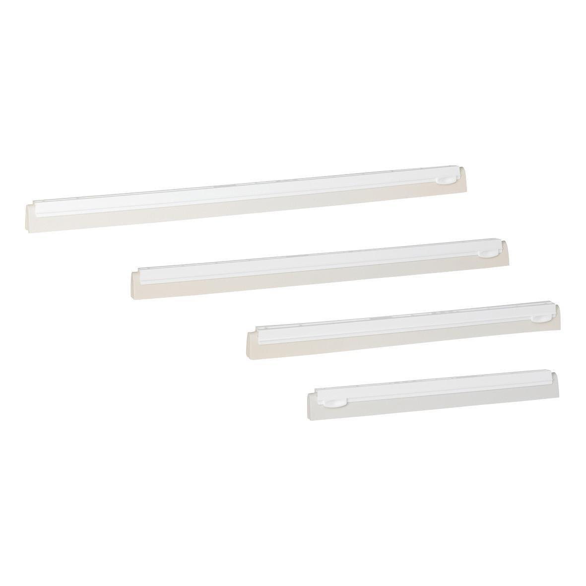 Fyra vita utbyteskassetter Vikan i olika storlekar