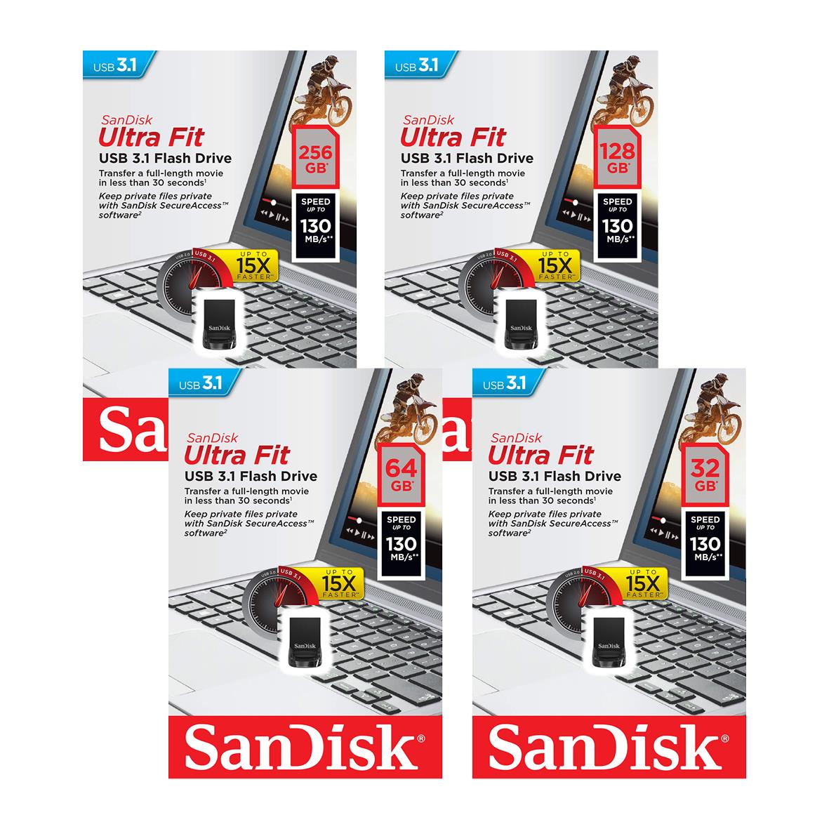 USB-Minne Sandisk UltraFit 3.1 32GB 36110136_6