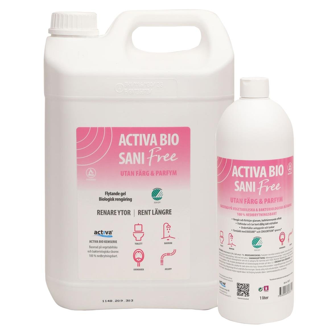 Sanitetsrent Activa Bio Sani Free