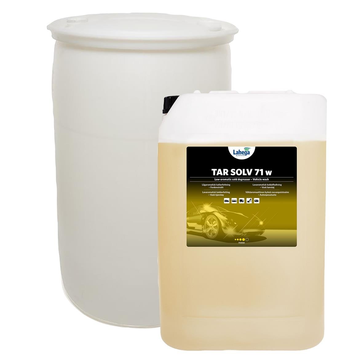 Kallavfettning Lahega Tar Solv 71w i stor behållare för avfettning