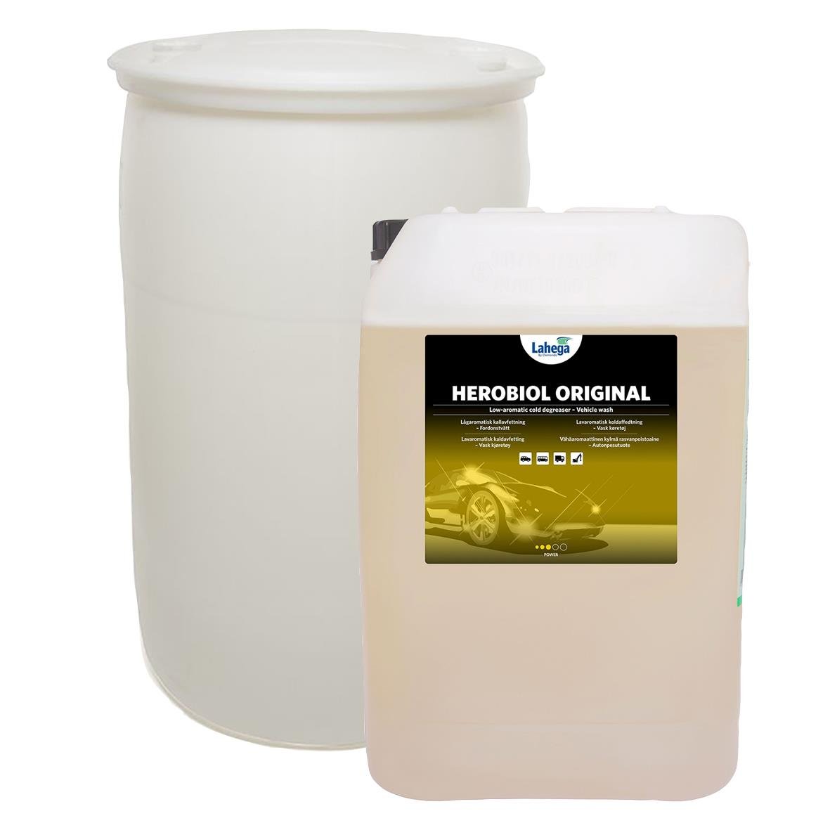 Kallavfettning Lahega Herobiol Original i stor behållare