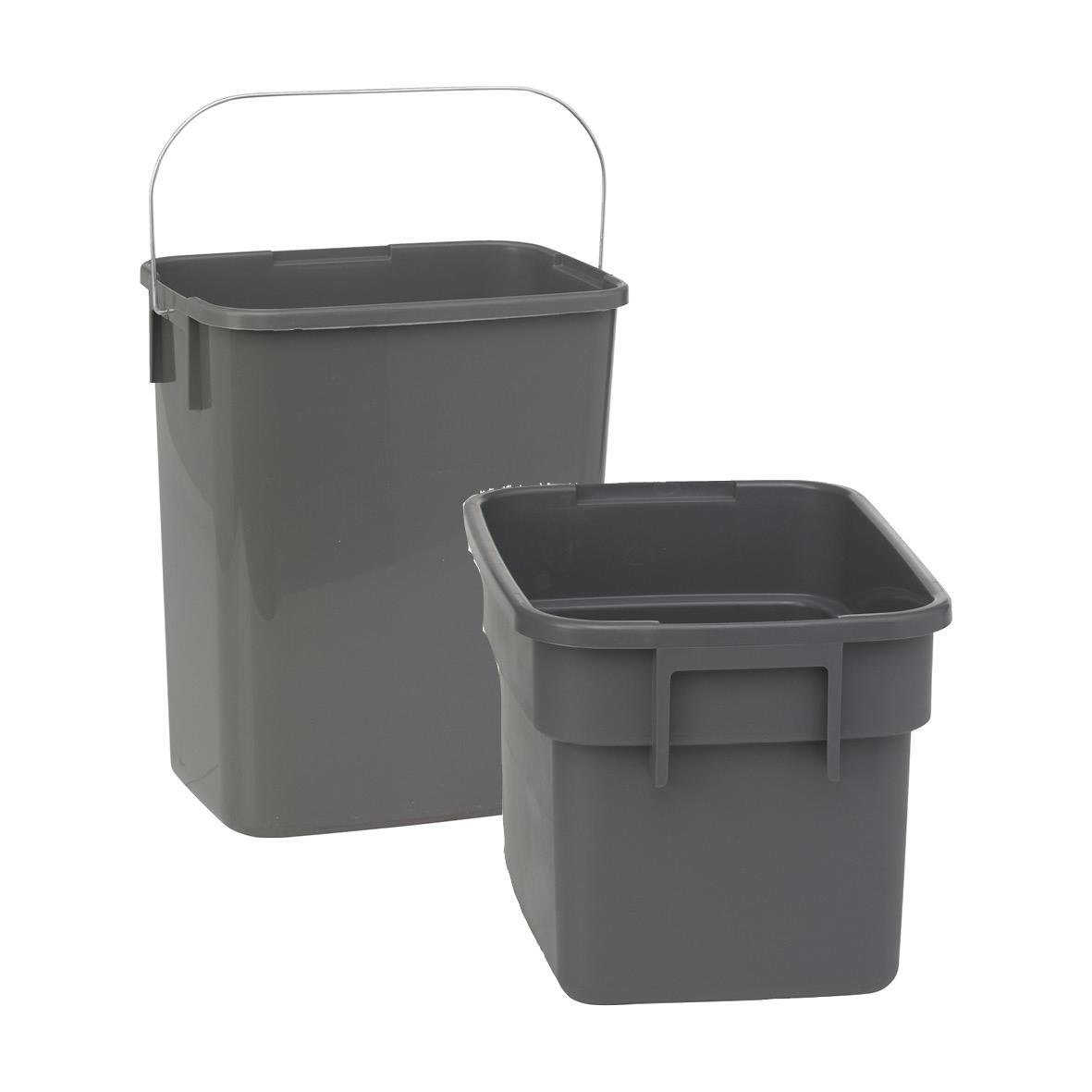 Duk- och redskapslåda Vikan i grå färg