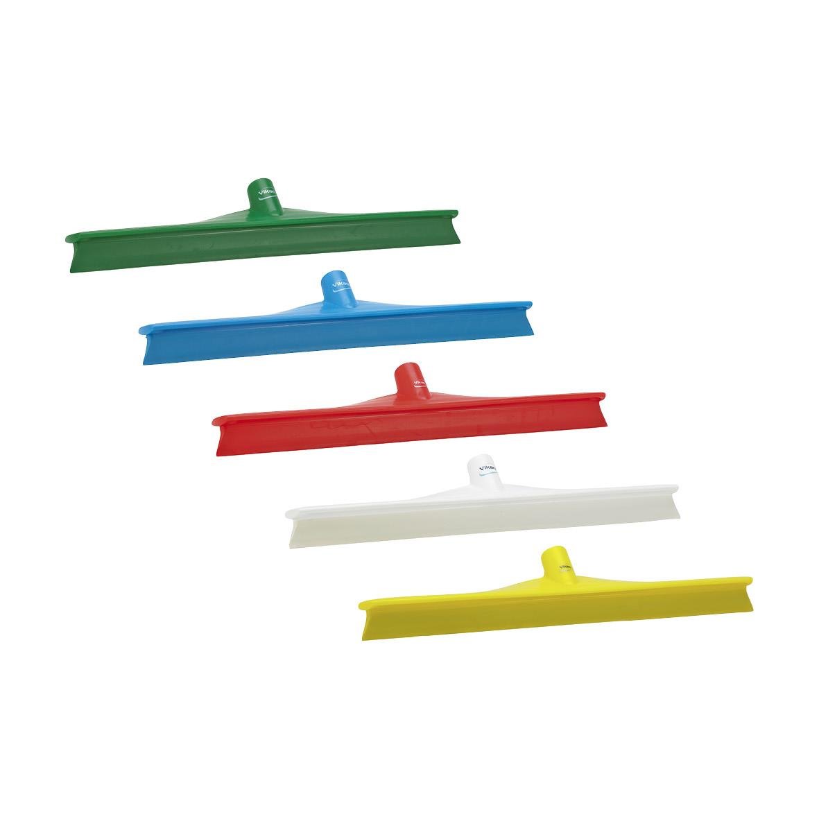 Golvskrapa Vikan Ultrahygienisk 500mm i grönt, blått, rött, vitt och gult