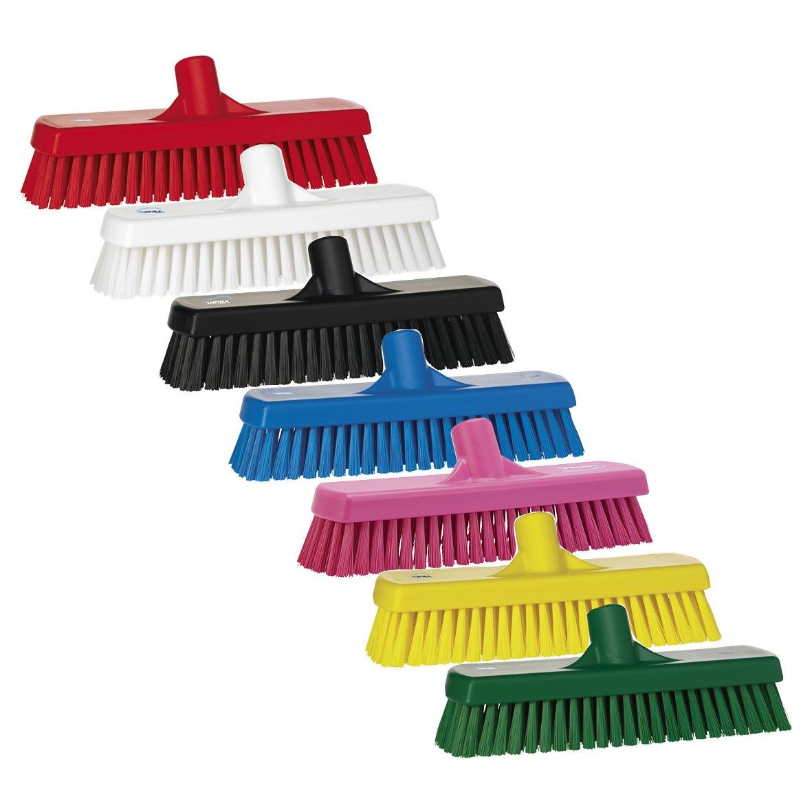 Vägg- och golvskrubb Vikan Hård 305mm i olika färger