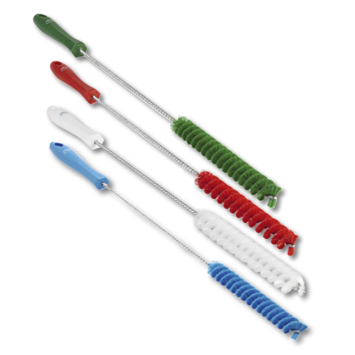 Rörrensare Vikan Medium 20x500mm med färgade handtag och borst för rengöring av rör