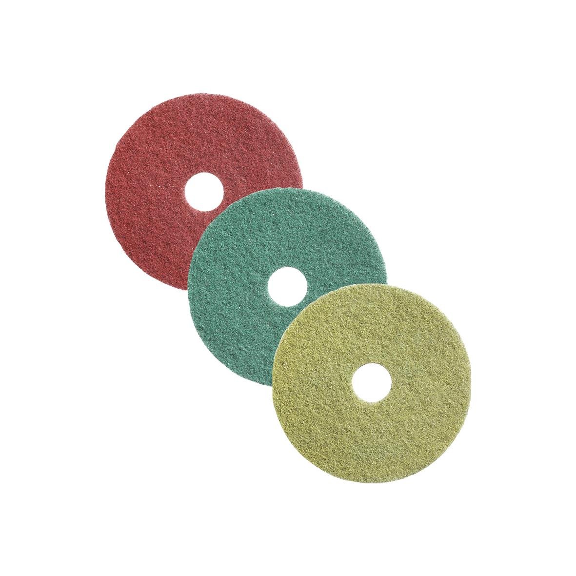 Skurrondell Twister Diamant 19 tum/480 mm i rött, grönt och gult