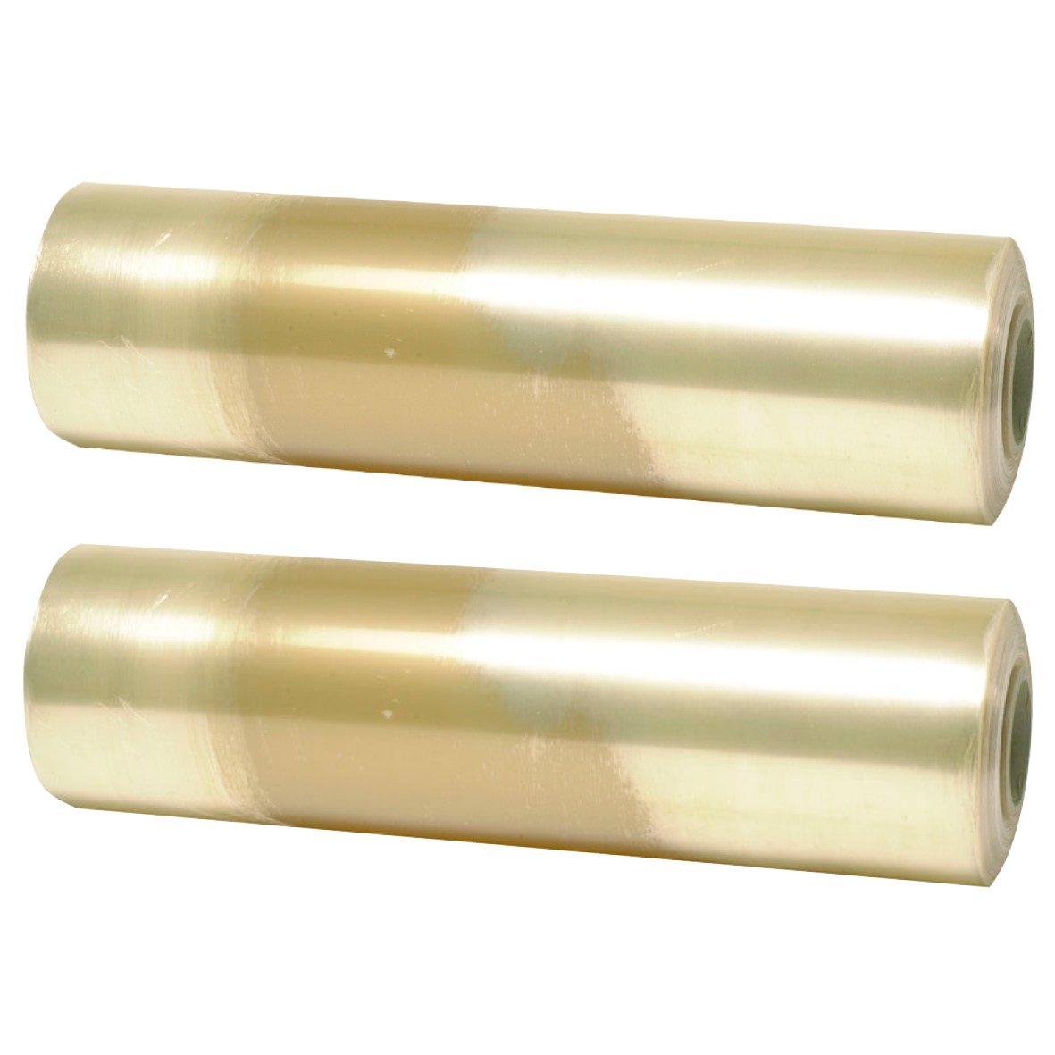 Två PVC-matfilmrullar för refill