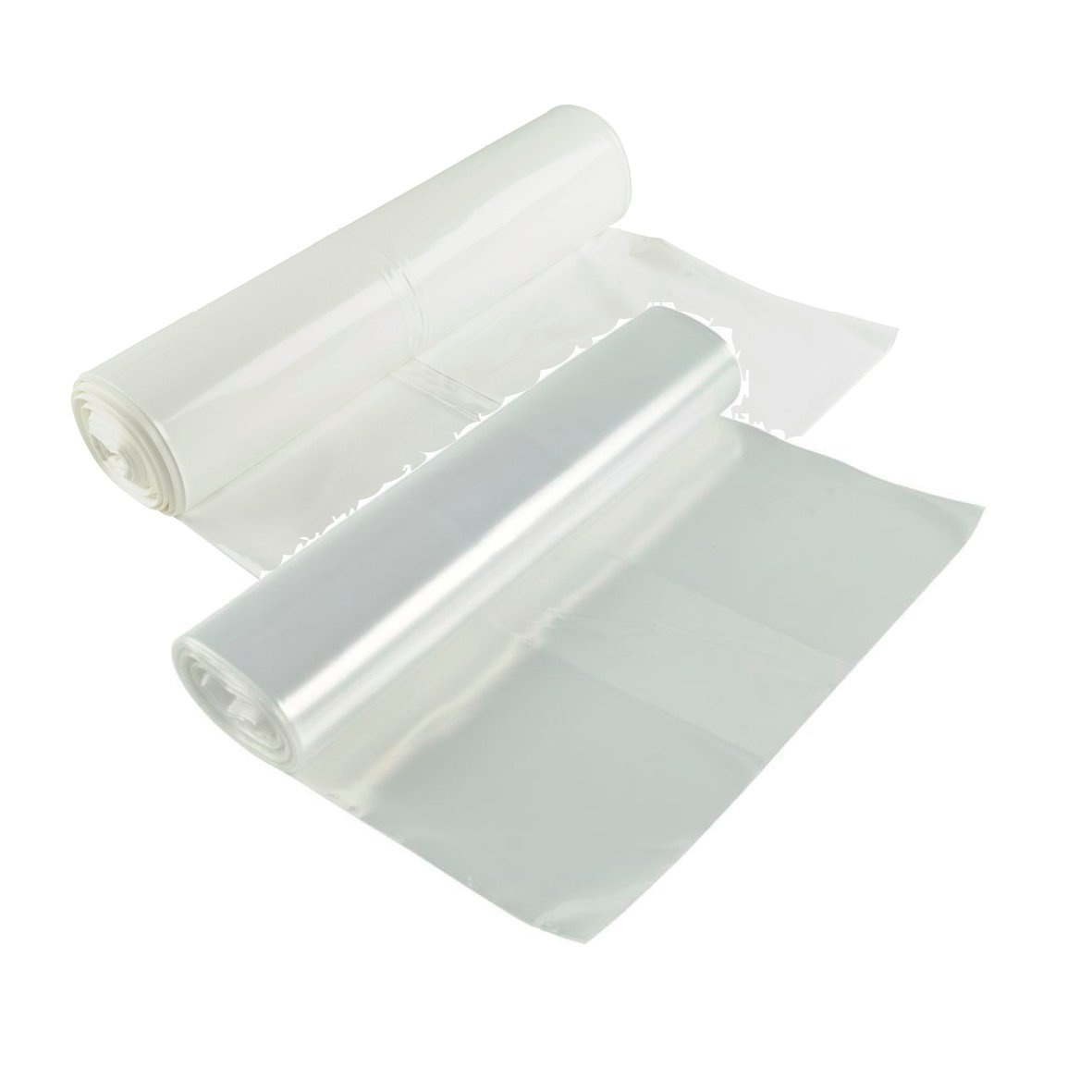 Vit sopsäck Mono LD 125L 50my, 750x1150mm, plastfilm