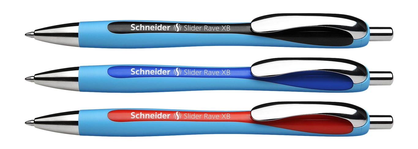 Kulspetspenna Schneider Slider Rave XB 1,4mm