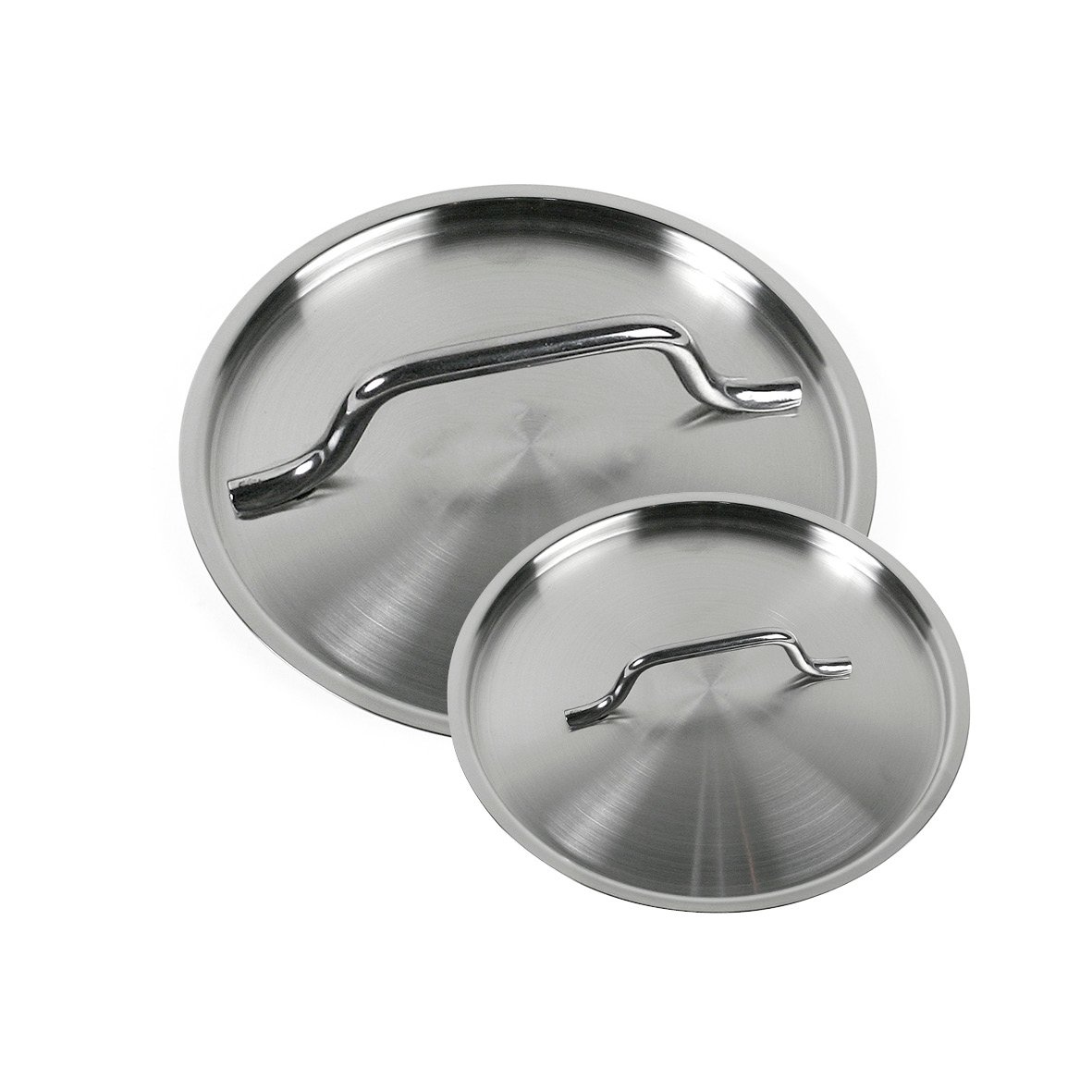 Rostfri lock Exxent med handtag i två storlekar