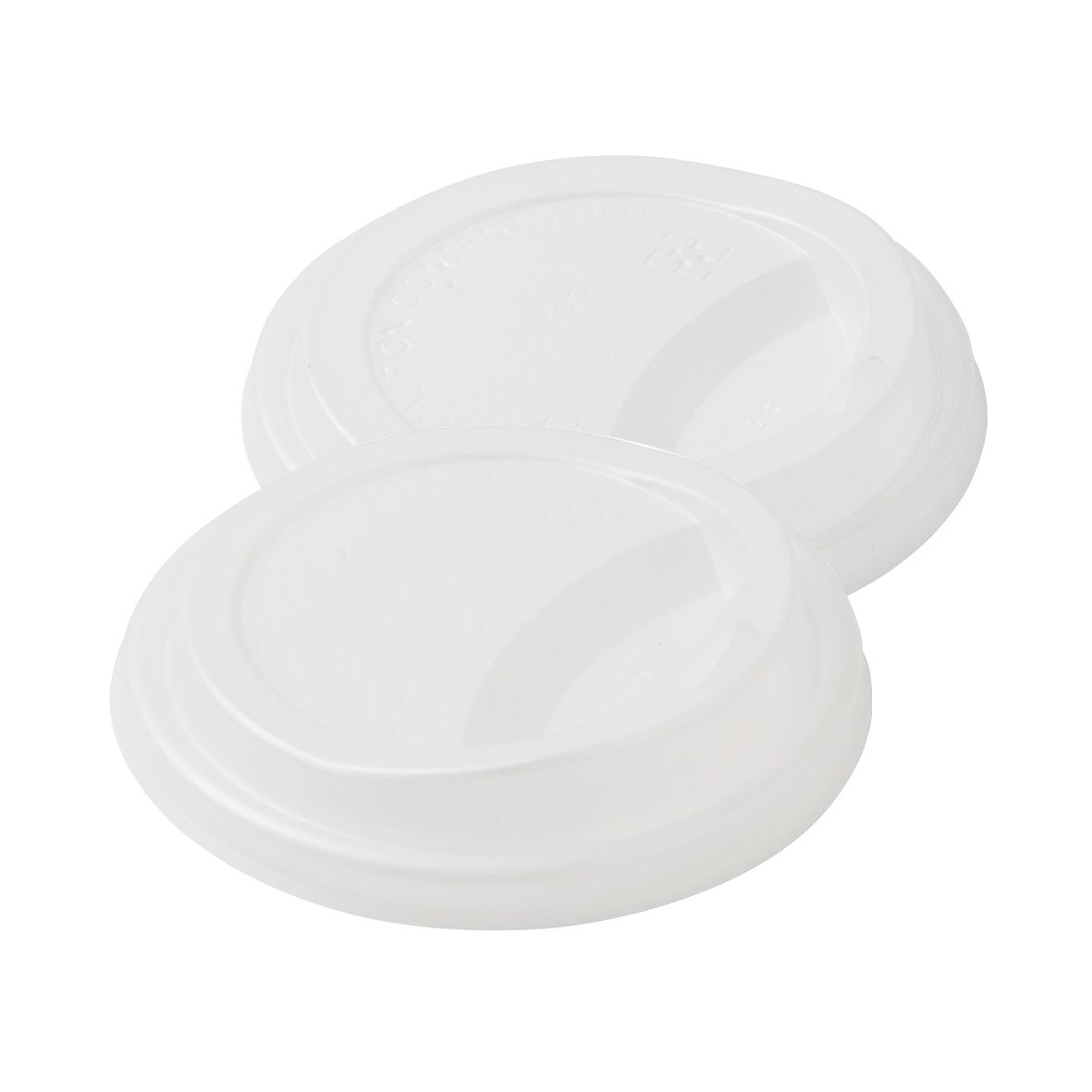 Vit pappersmugg lock till Duni CPLA 18/24cl