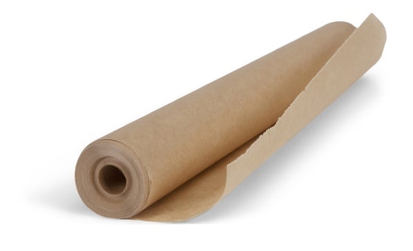 Bakplåtspapper, oblekt, 38cm x 25m, releasebehandlat