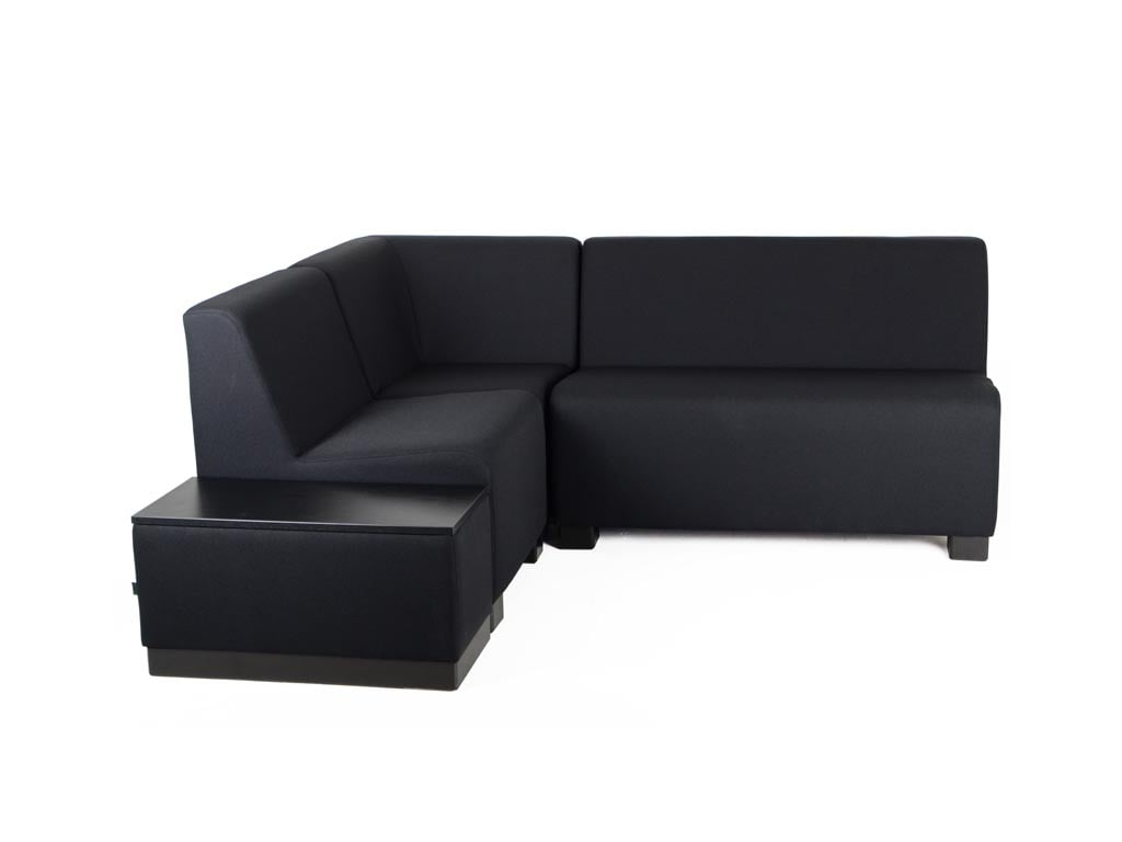 Soffa Lotus Monte Carlo Soffa 3-sits Svart 70401508_2