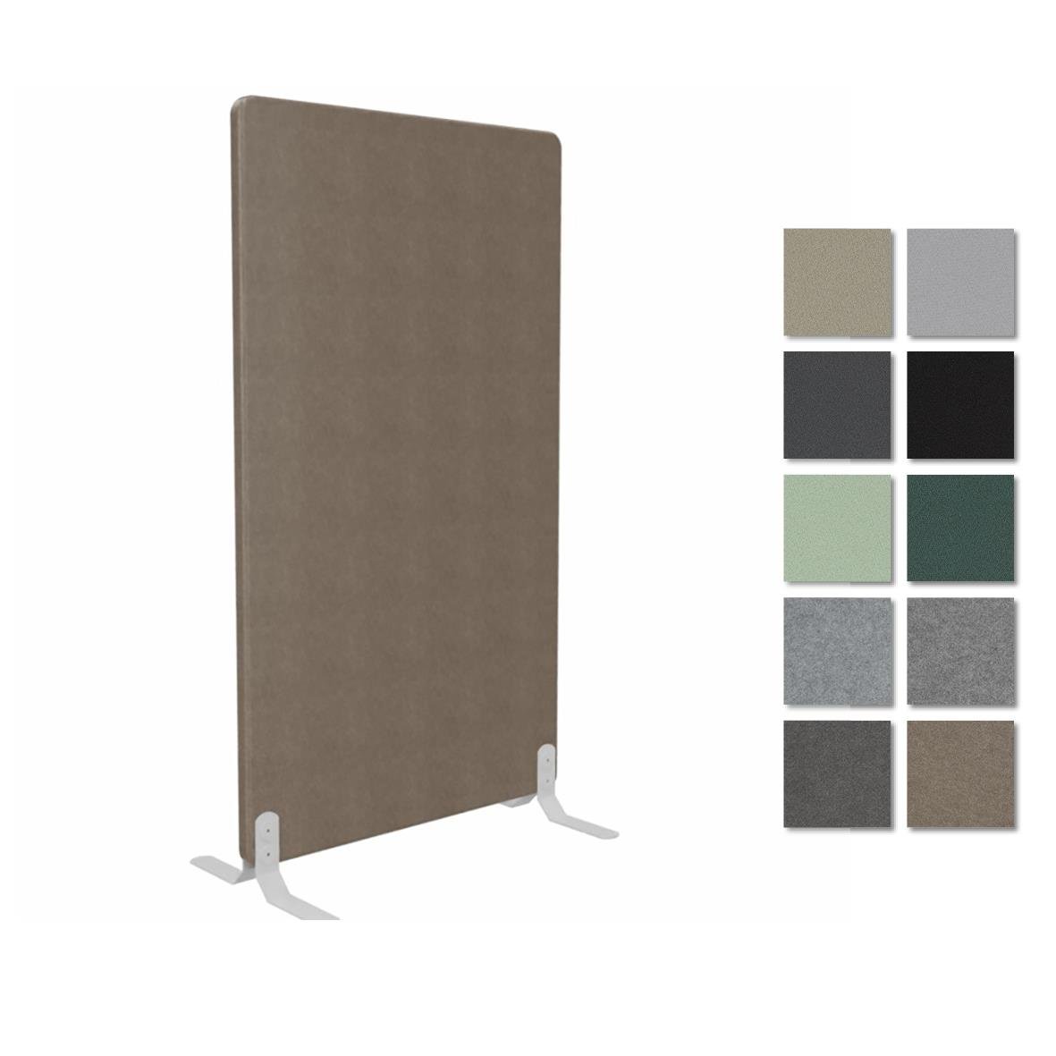 Golvskärm ScreenIT A30 B800xH1400xD40mm i olika färger