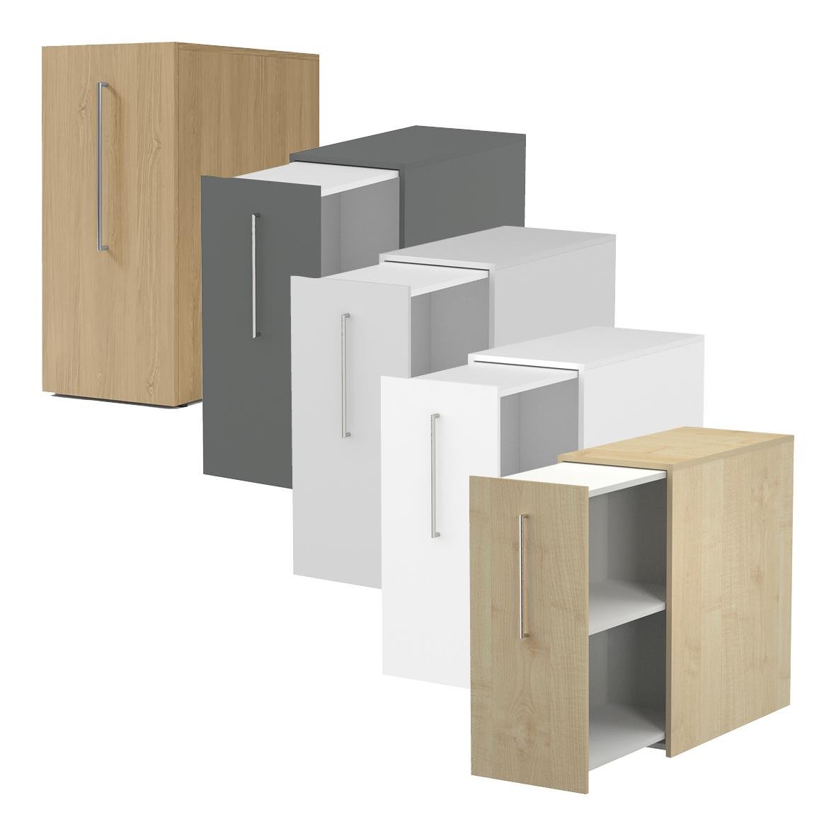 Förvaringsskåp Lanab Sidoskåp Vänster i olika färger och storlekar