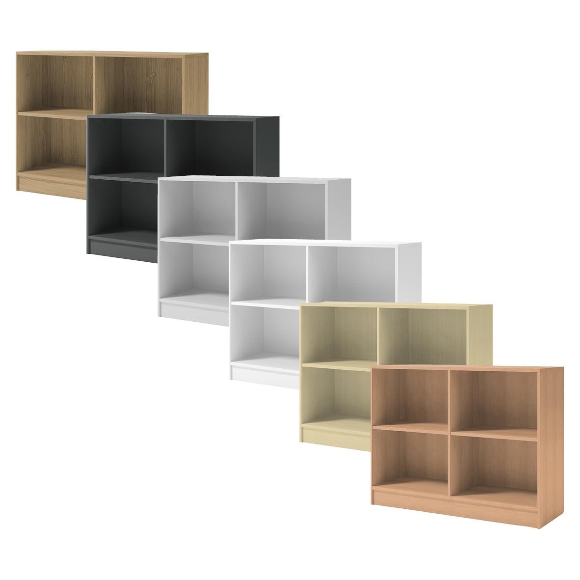 Förvaringsskåp i olika färger och storlekar