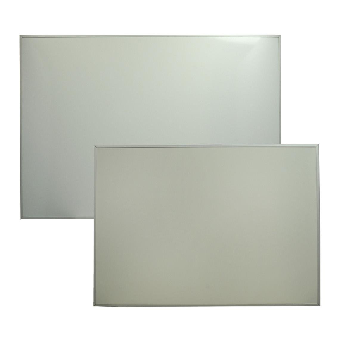 Vitwhiteboardtavla med glasemaljerad yta och magnetfunktion