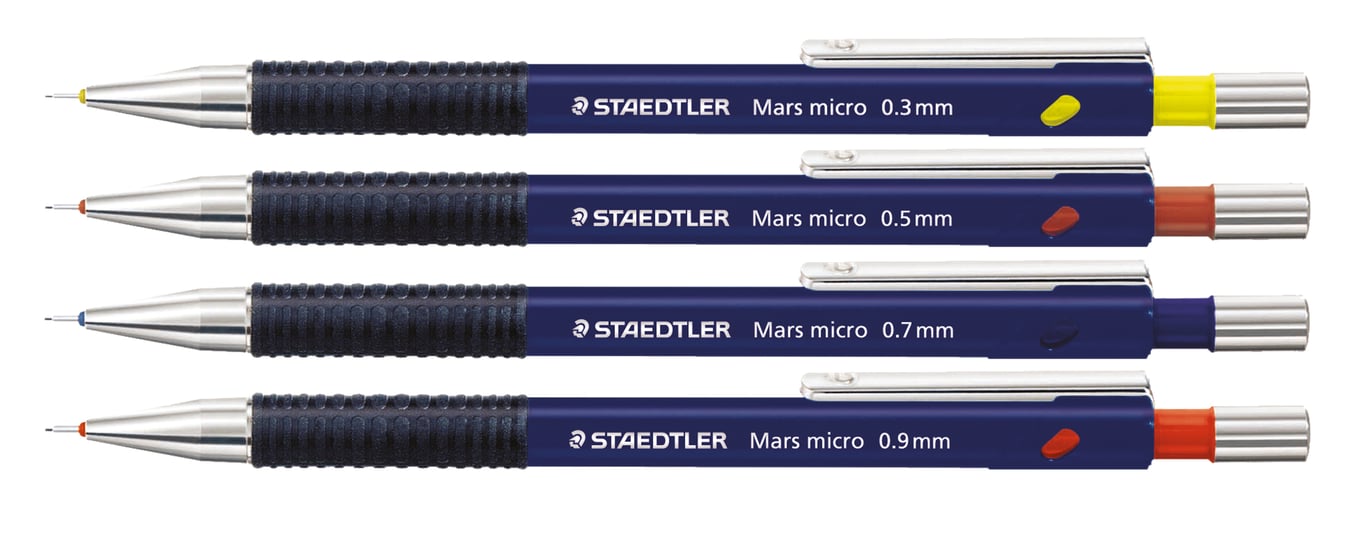 Stiftpenna Staedtler Mars micro blå 0,9 13010067_2