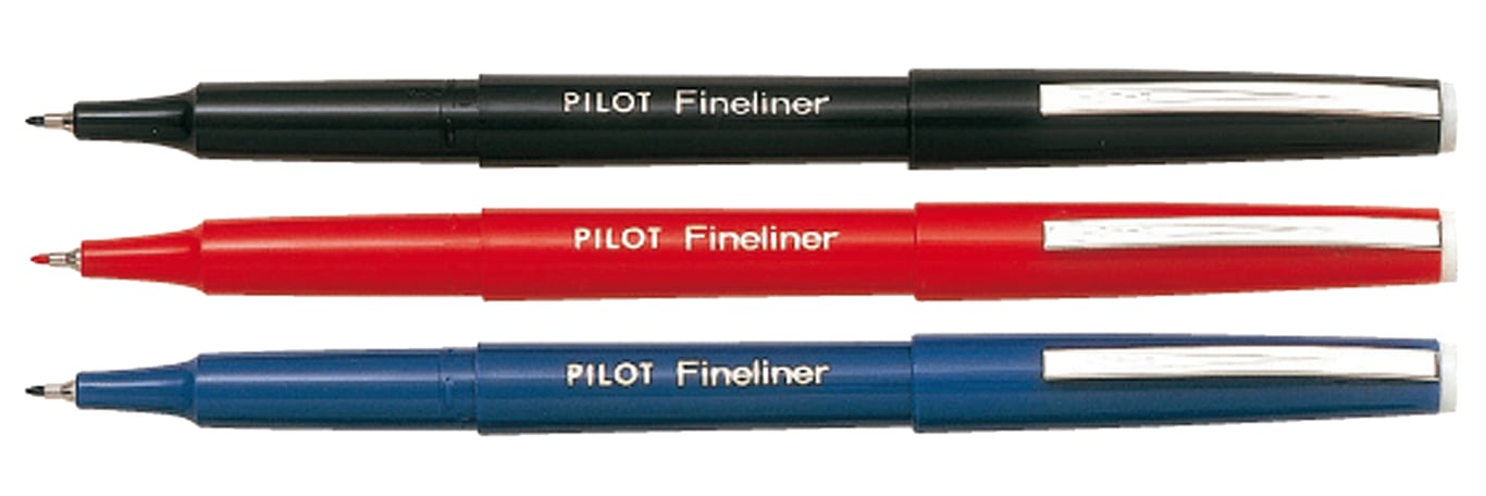Fiberpenna Pilot Fineliner svart 0,4mm 13100016_2
