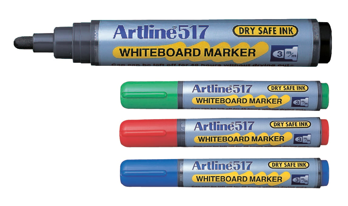 Whiteboardpenna Artline 517 rund spets