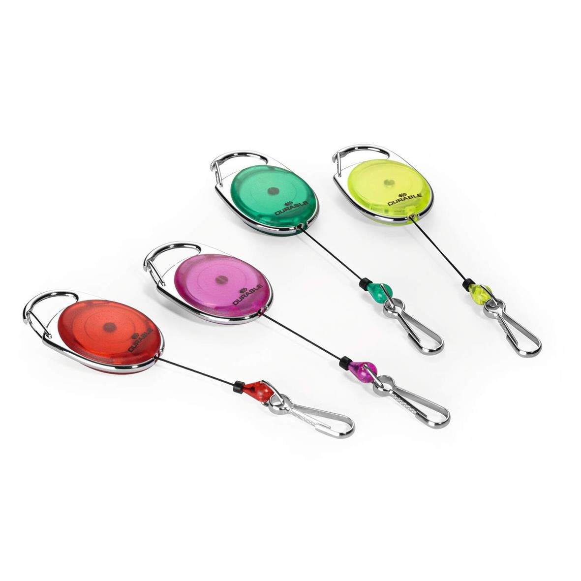 Jojo Durable Style 8327 Transparent Röd (Singelpack) 84020017