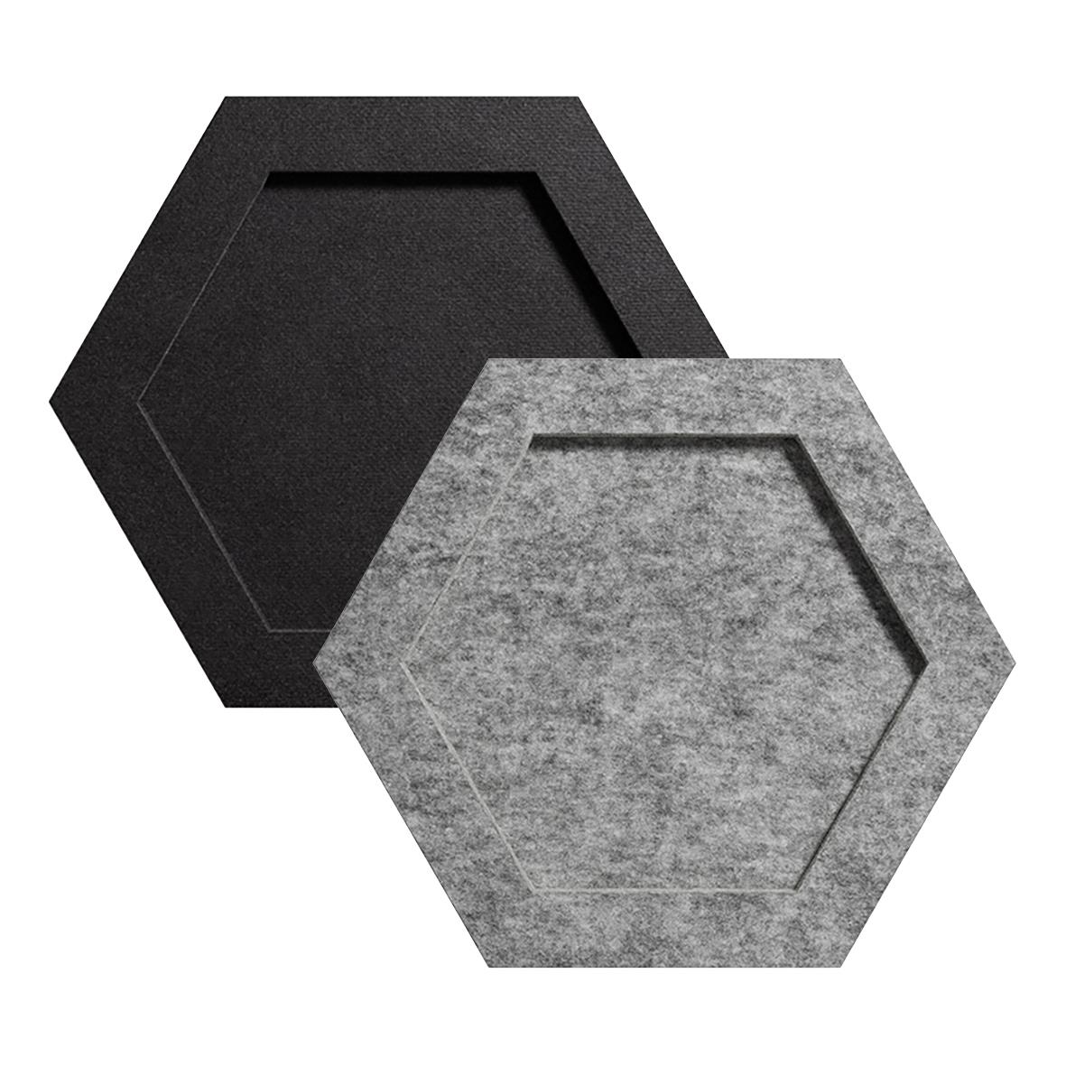 Ljudabsorbent Lanab Edge 2-Pack Svart 85033519