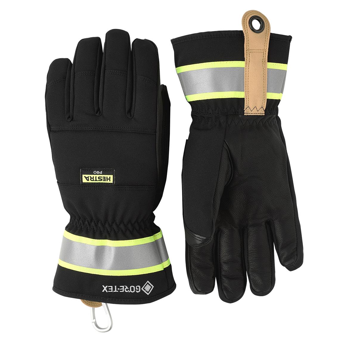 Vinterhandske Hestra 74640 Gore-Tex Bas 5-F Svart med reflex och hängare
