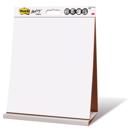 Blädderblock Post-it Meeting Chart bordsmodell 10030006