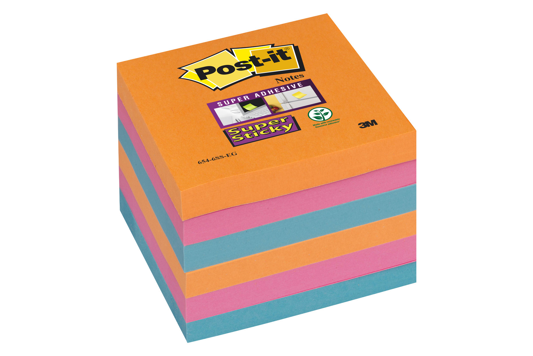 Notisar Post-it Super Sticky Bangkok 76x76mm 10110216_1