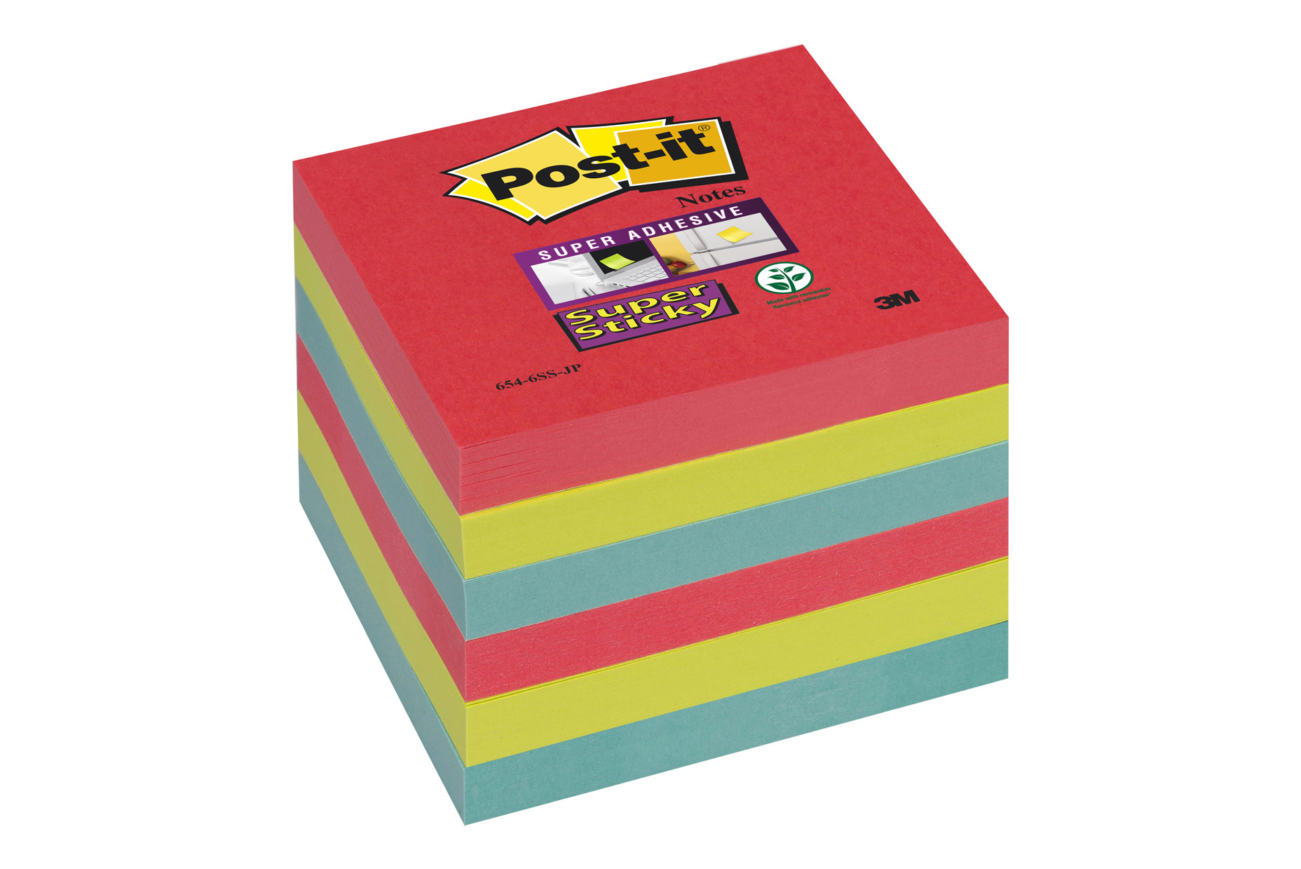 Notisar Post-it Super Sticky Bora Bora 76x76mm 10110219_1