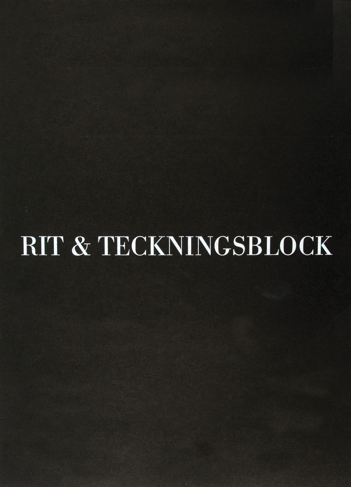 Rit- & Teckningsblock A5 115g 50 blad olinjerat 10120032_1