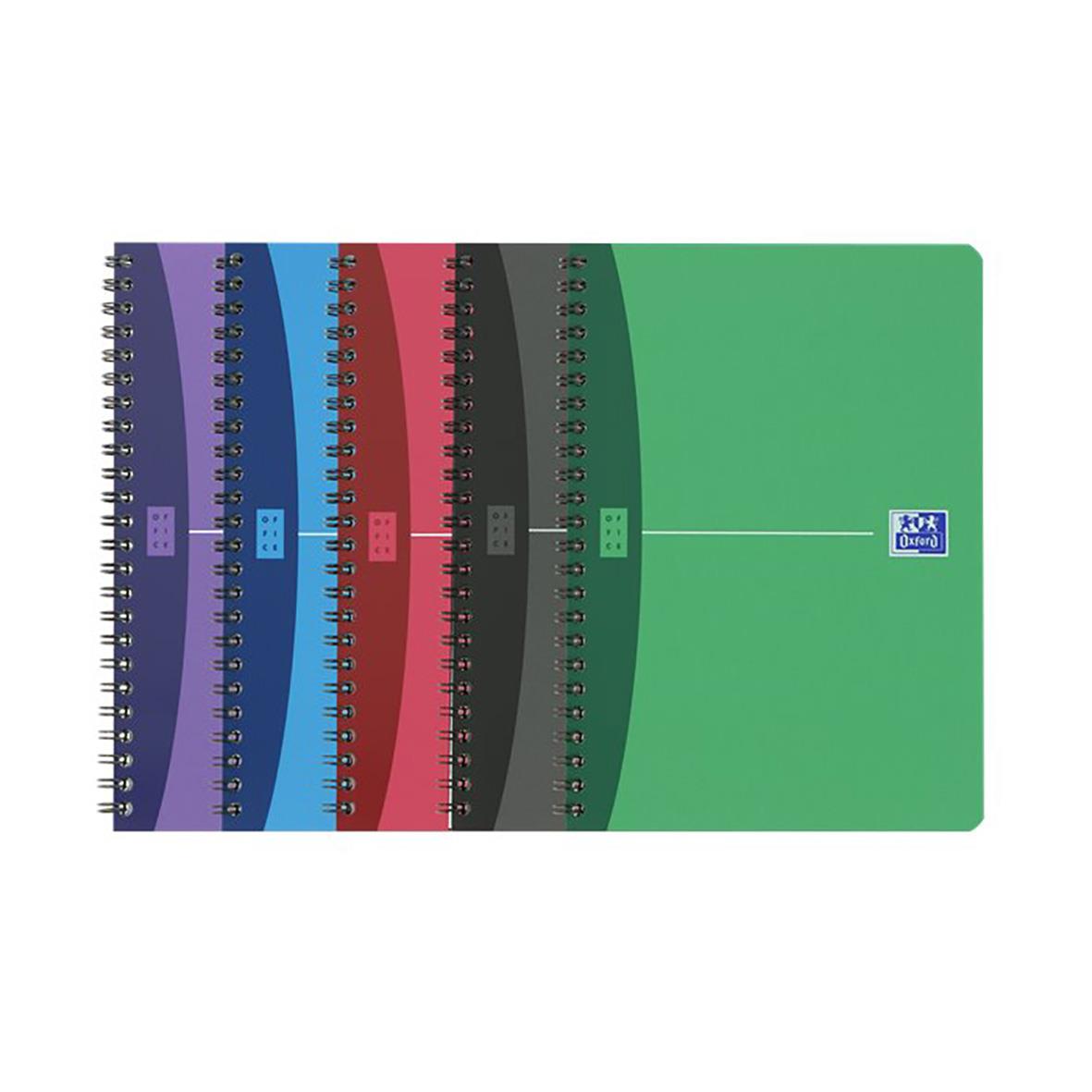 Kollegieblock Oxford Urban Mix Linjerat 50 Blad A5 90g 10180081_1
