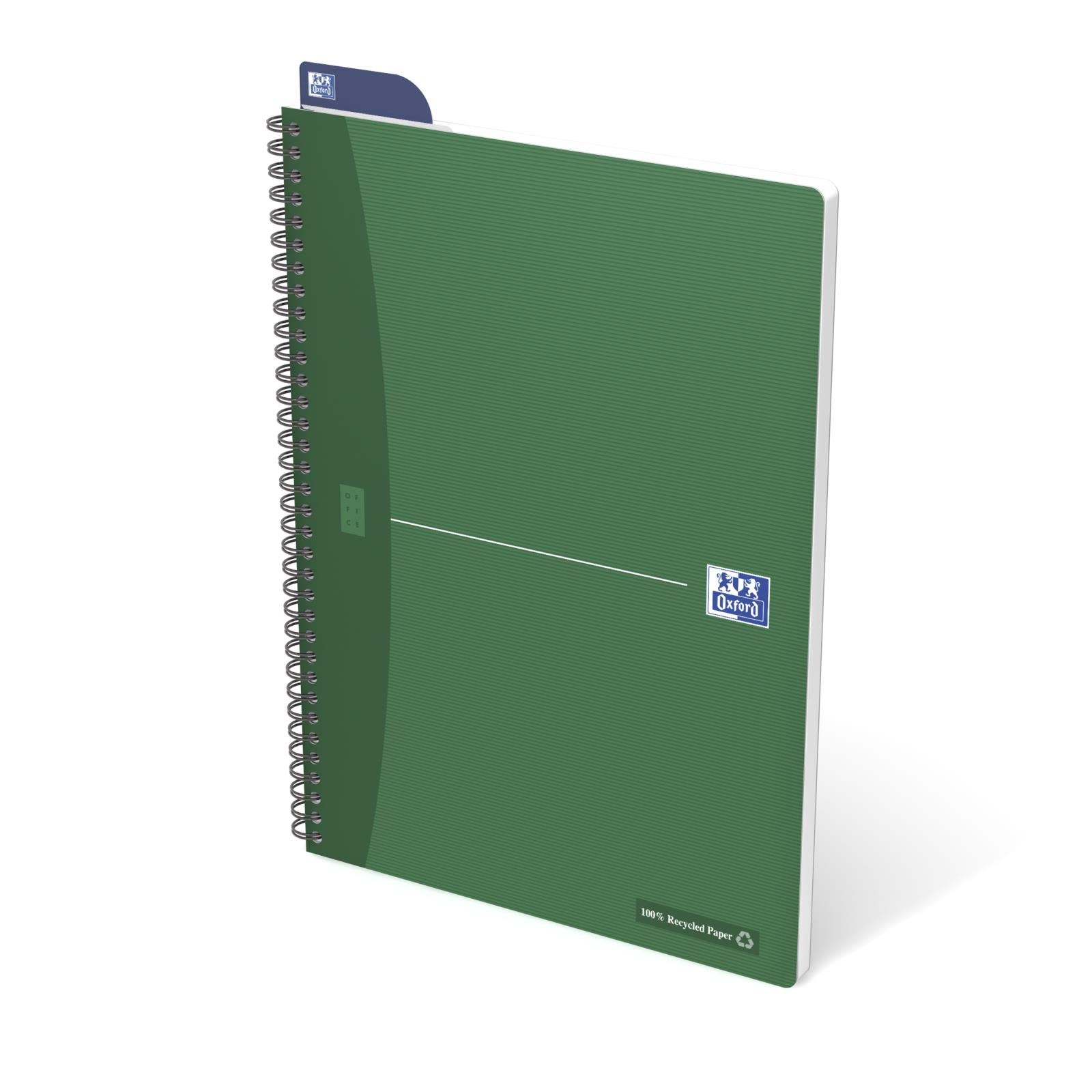 Anteckningsbok Oxford Recycled rutat a4 10180113_2