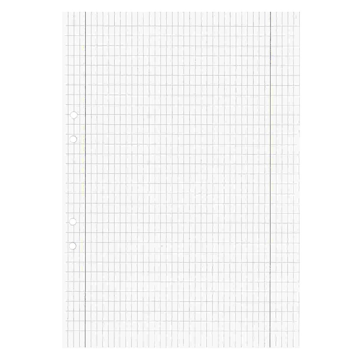 Arbetsblad Rutat 5x8mm Lösblad A4 70g 10180126