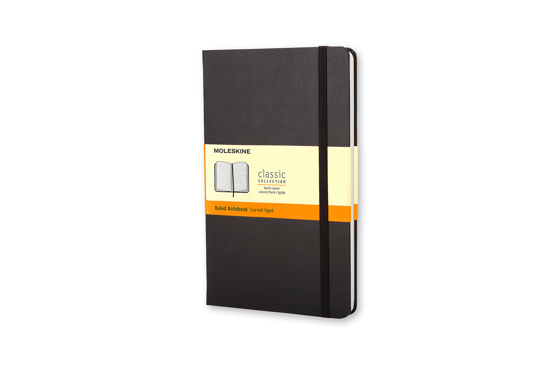 Moleskine Classic Hård Large Linjerad Svart 13x21cm 10181948_1