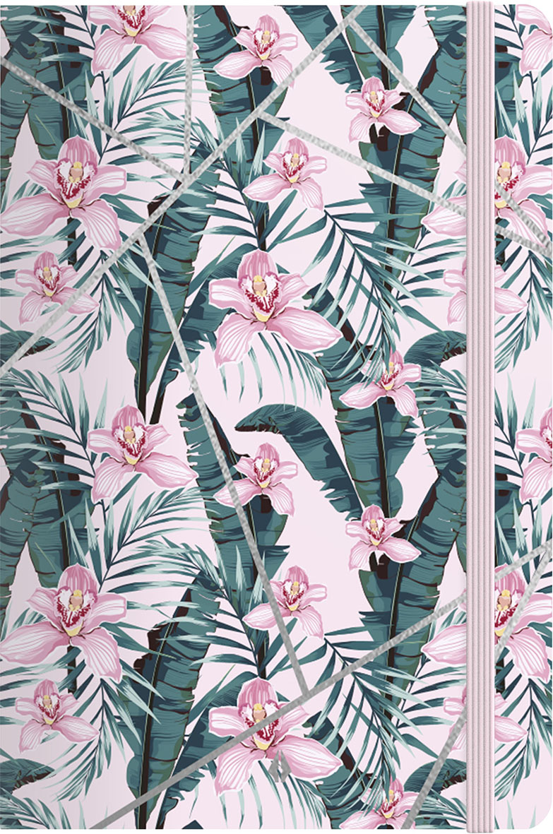 Anteckningsbok Burde Deluxe Pink Jungle A5 10182085_1