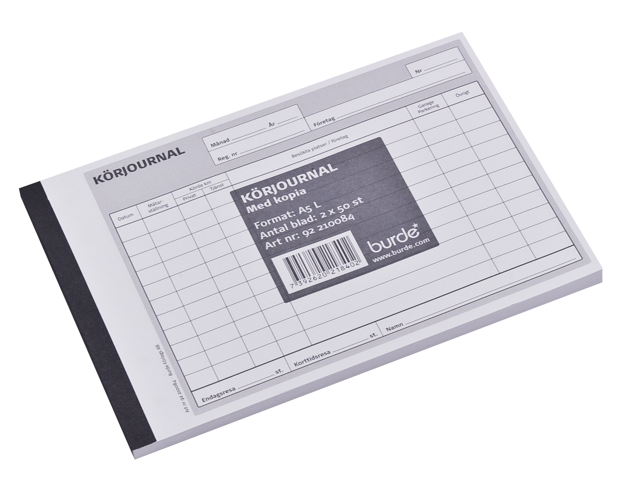Körjournal med kopia A5L 10220009_1