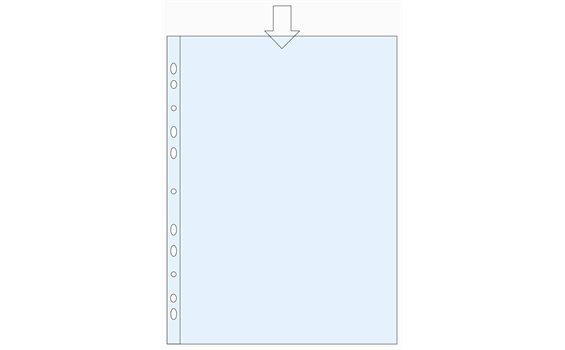 Plastficka OH PP 0,03mm klar A4 11030014