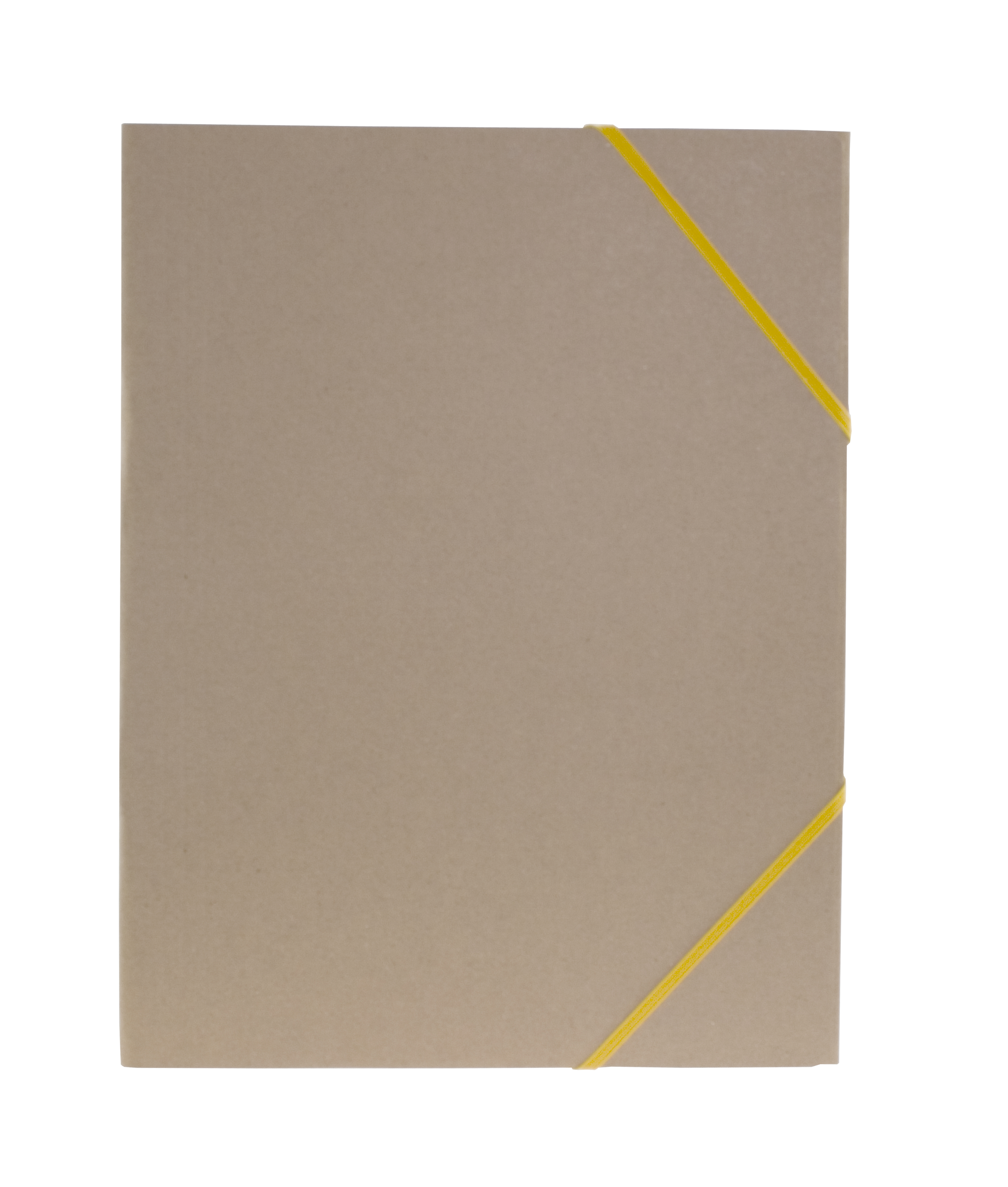 Snoddmapp Natur 100% 3-klaff gul A4 11110432