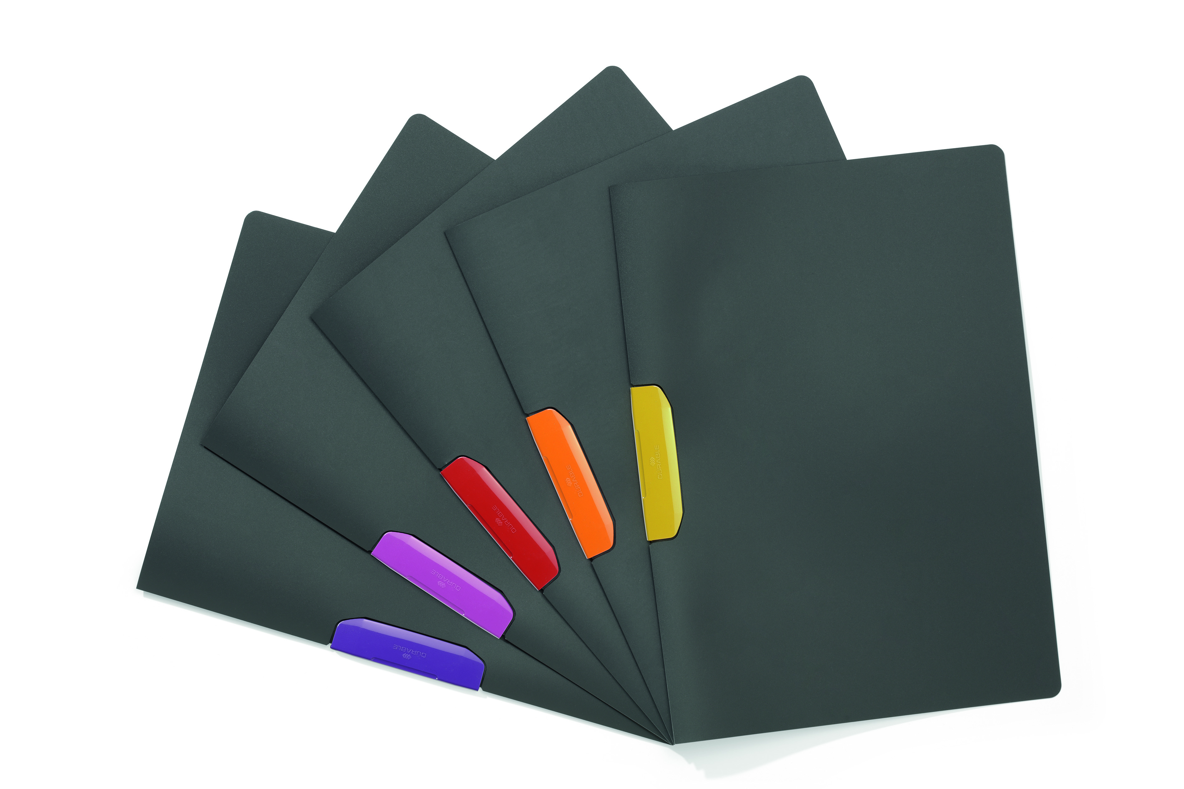 Klämmapp Durable Duraswing varicolor Sorterade färger A4 11110438