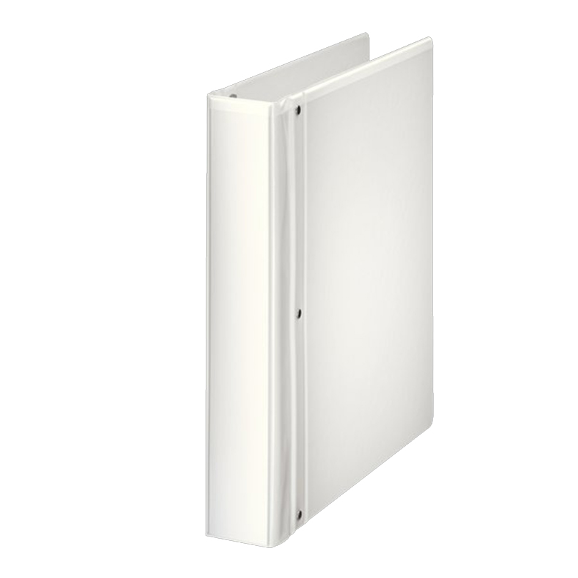 Gaffelpärm med ficka 40mm vit A4 11200074