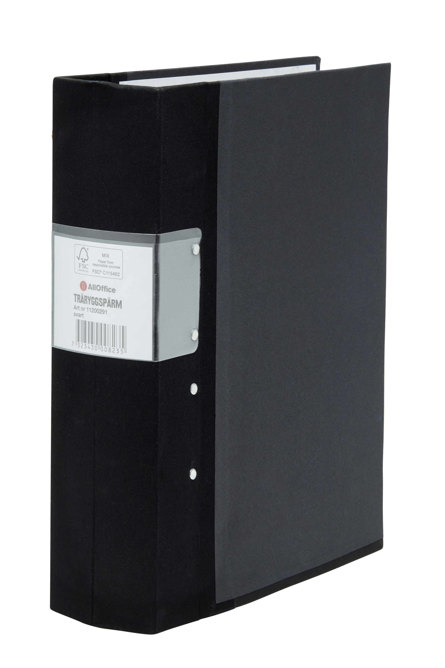Gaffelpärm AllOffice Premium FSC 80mm Svart A4 11200291_1