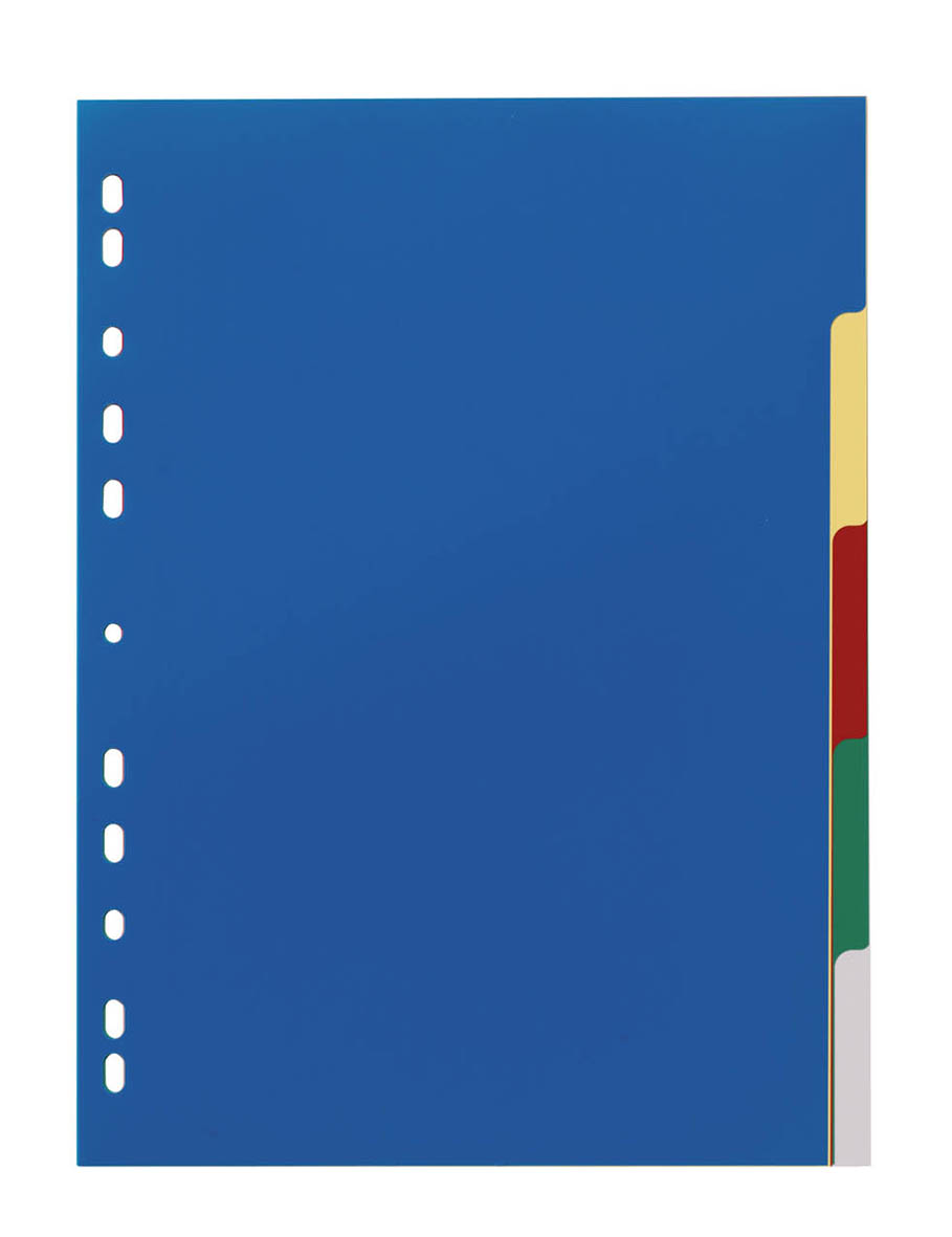 Pärmregister Durable plast 1-5 olikfärg A4 11320008_3