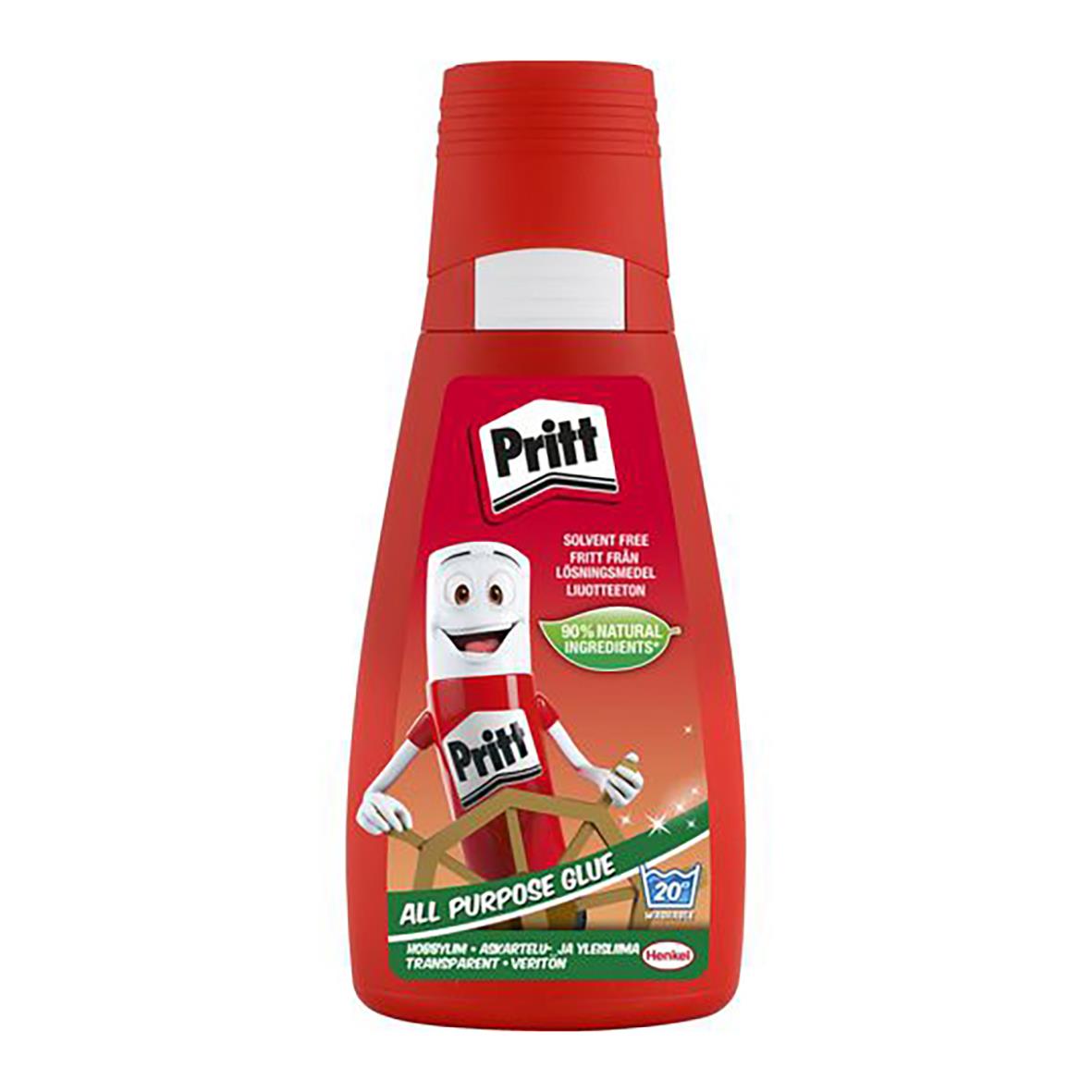 Hobbylim Pritt Hobby röd transp 100g 12080126