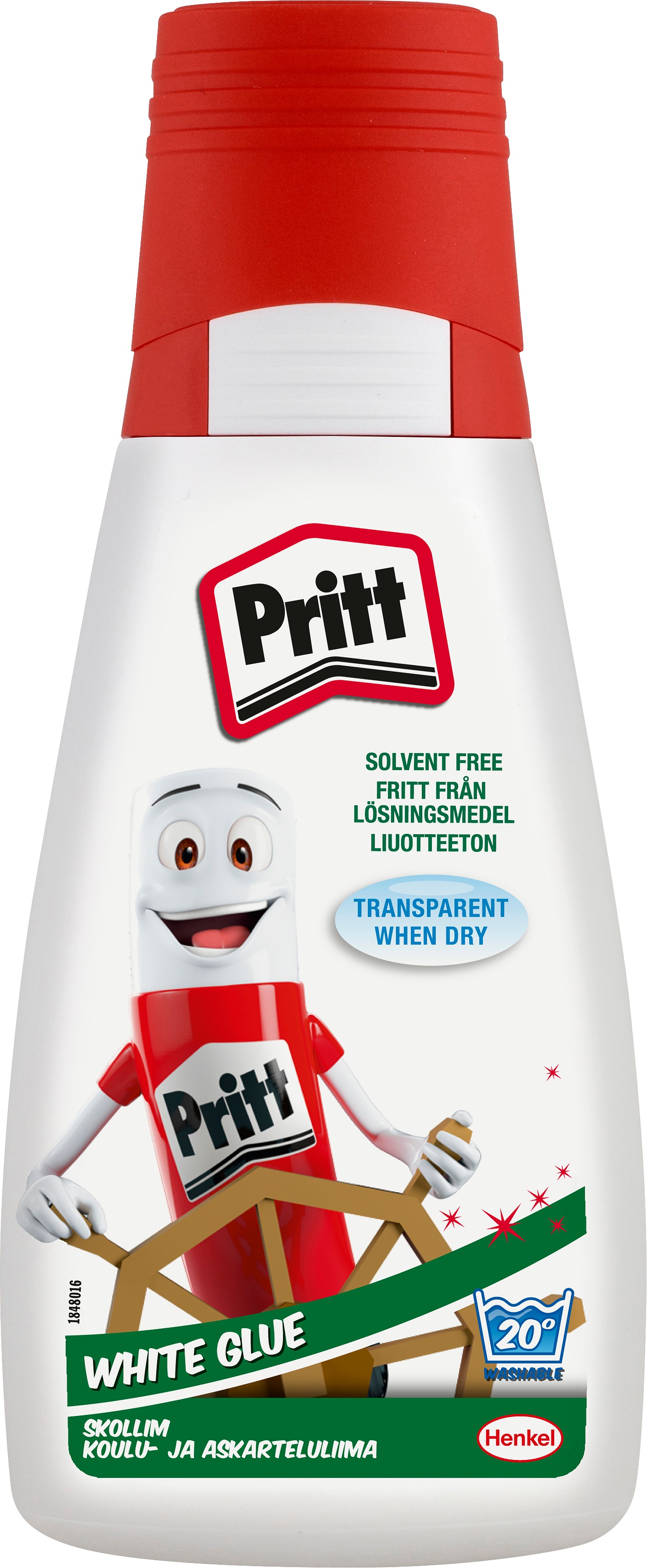 Skollim Pritt Skol vit 100g 12080127