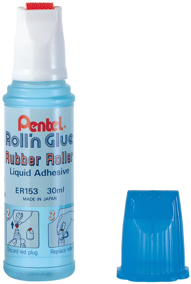 Lim Pentel Roll´n Glue blå 30 ml 12080142
